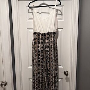 Snakeskin Jumpsuit